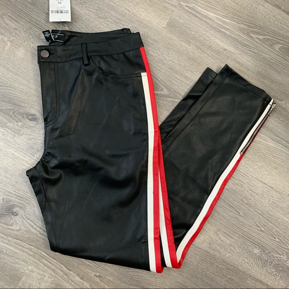 Faux Leather Pants